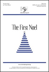 The First Noel SATB choral sheet music cover